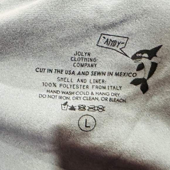 Jolyn - Fendrik Bikini Top in Viola Print  & Lavender Andy Bottom, Size L - Picture 4 of 4